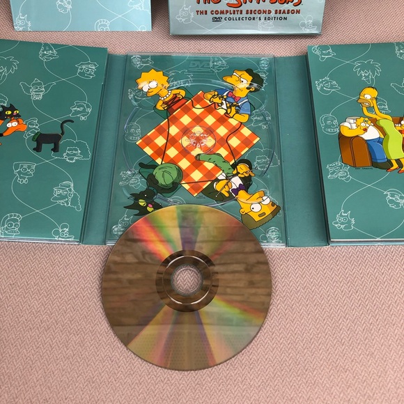 The Simpsons 2002 The Complete Second Season (4 DVDS Set) Collector's Edition - Picture 10 of 13
